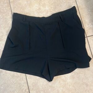 Women’s Shorts with pockets size XL black